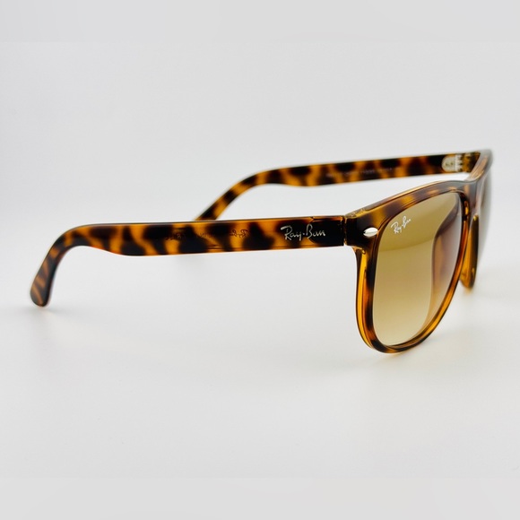 Ray-Ban Boyfriend Sunglasses Rb4147 Havana Frame with Light Brown Gradient Lens - Picture 6 of 13